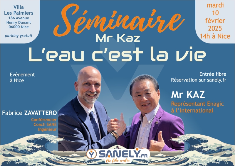 Séminaire Mr Kaz - L'eau c'est la vie