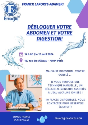DÉBLOQUER VOTRE ABDOMEN ET VOTRE DIGESTION!