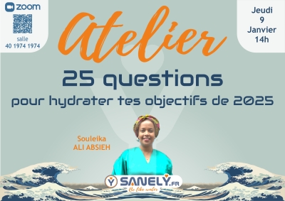 Atelier : 25 questions pour hydrater tes objectifs de 2025