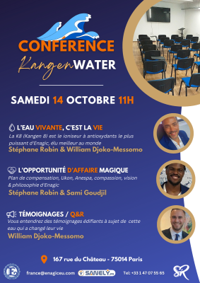 CONFÉRENCE KANGEN WATER