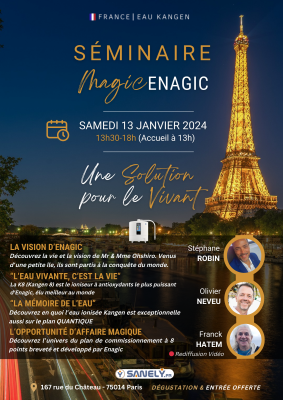 SÉMINAIRE : Magic Enagic